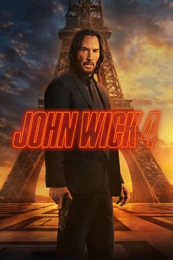 Poster for the movie "John Wick: Kapitola 4"