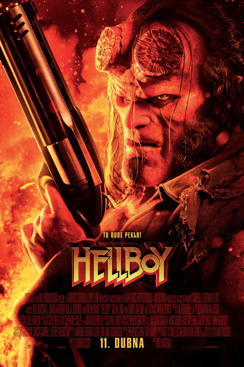 Poster for the movie "Hellboy"