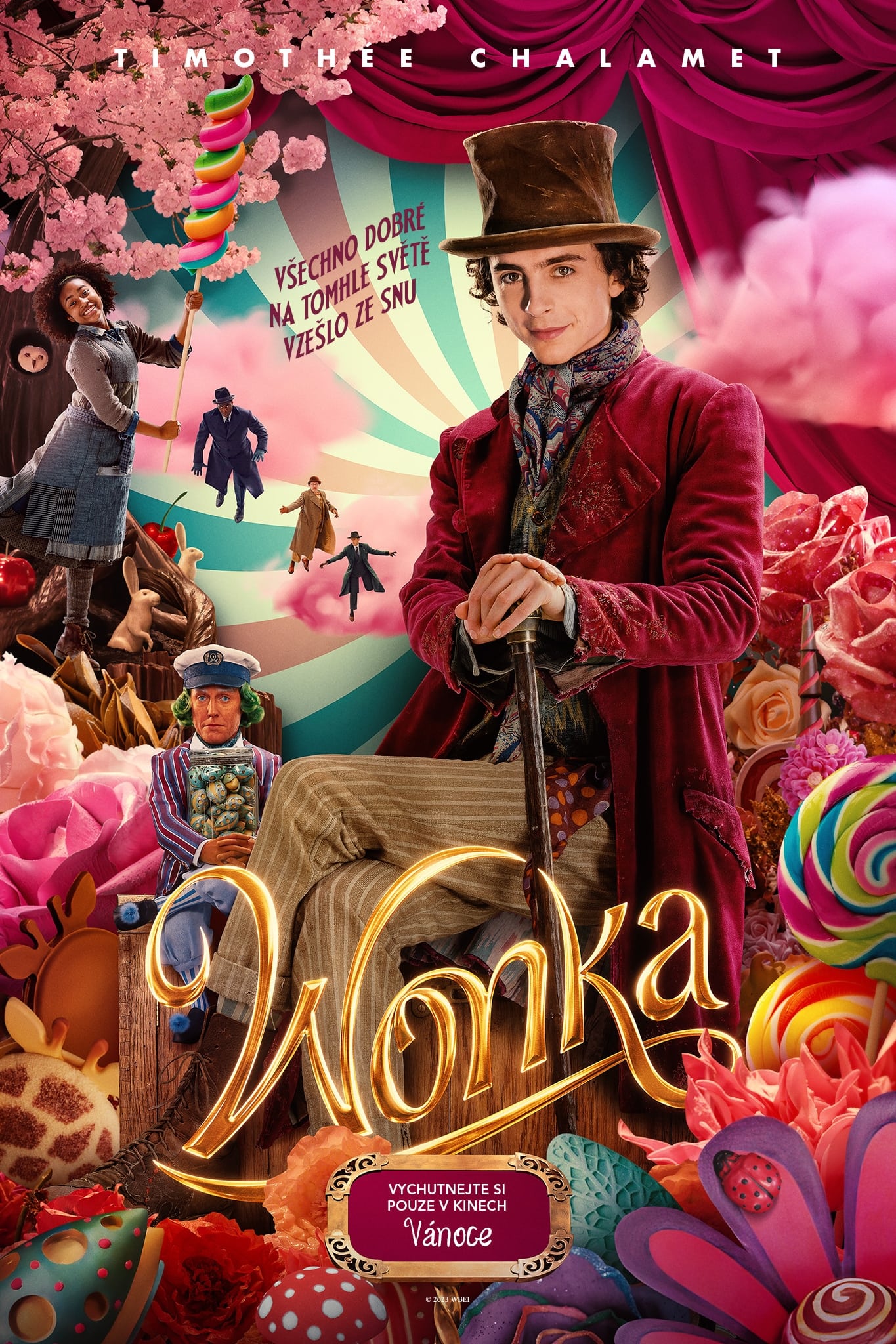 Poster for the movie "Wonka"