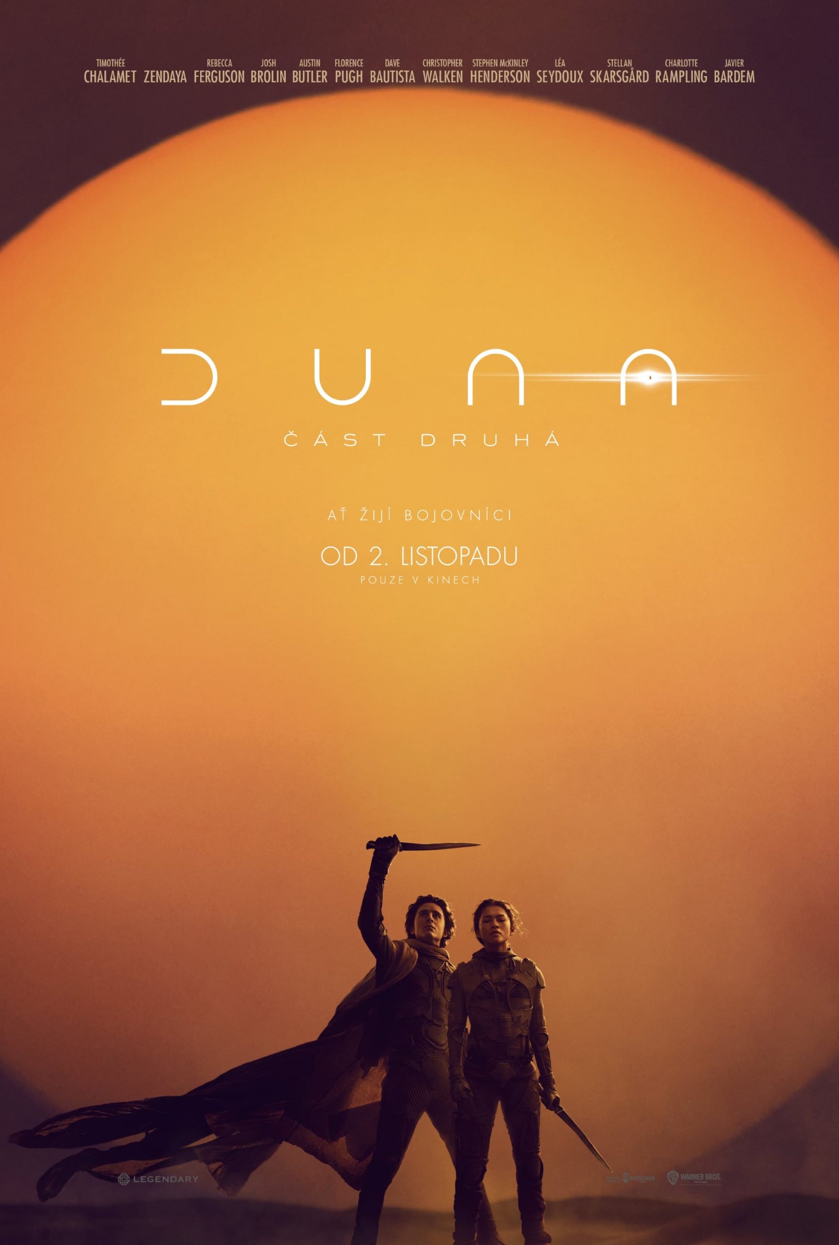 Poster for the movie "Duna: Část druhá"